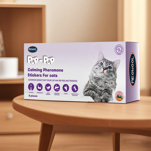 MeowoolT POP-POP Calming Pheromone Stickers For Cats cat calming pheromone patch product image