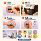 Meowool Portable Cat Calming Pheromone Stickers cat calming pheromone patch product image